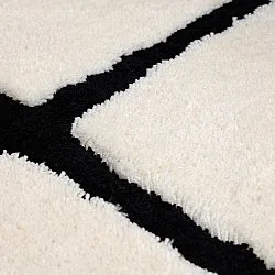 Tapis shaggy - Bitola (crème)