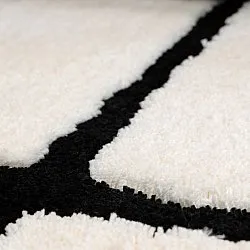 Tapis shaggy - Bitola (crème)