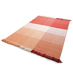 Wollteppich - Chaves (rot/orange)
