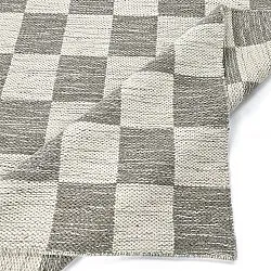 Wollteppich - Dundee (grau/weiß)