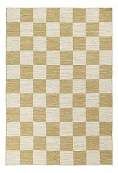 Wollteppich - Dundee (gelb/weiß)