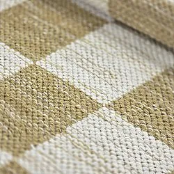 Wollteppich - Dundee (gelb/weiß)