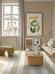 Tapis en laine - Garine (blanc cassé/beige)