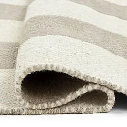 Tapis en laine - Garine (blanc cassé/beige)