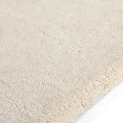 Wollteppich - Gaya Hand Tufted Wool Premium (cremefarben/weiß)
