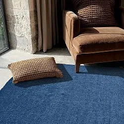 Wollteppich - Hamilton (marineblau)