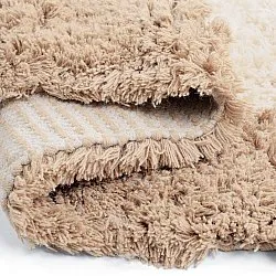 Tapis de laine - Khenifra Handknot Wool Premium (crème/beige)