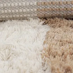 Tapis de laine - Khenifra Handknot Wool Premium (crème/beige)