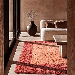 Wollteppich - Khenifra Handknot Wool Premium (orange/rot)