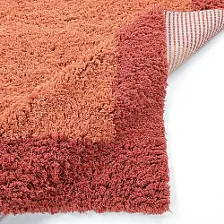 Wollteppich - Khenifra Handknot Wool Premium (orange/rot)