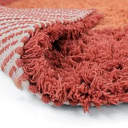 Wollteppich - Khenifra Handknot Wool Premium (orange/rot)