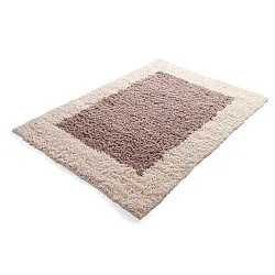 Tapis de laine - Khenifra Handknot Wool Premium (taupe/crème)