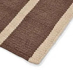 Wollteppich - Luton (natur/dunkel-taupe)