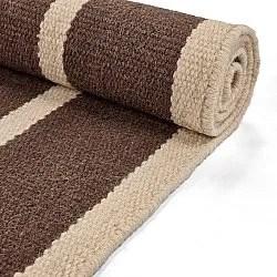 Wollteppich - Luton (natur/dunkel-taupe)