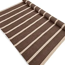 Wollteppich - Luton (natur/dunkel-taupe)