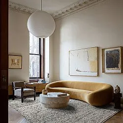 Wollteppich - Mesra (grau/weiß)