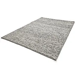 Wollteppich - Mesra (grau/weiß)