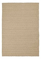 Wollteppich - Monastir (braun/weiß)