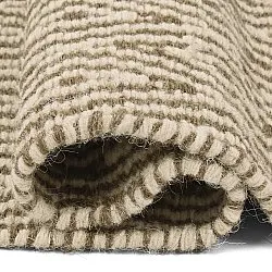 Wollteppich - Monastir (braun/weiß)