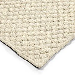 Tapis en laine - Ovelia (beige/blanc)