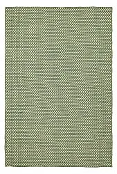 Wollteppich - Ovelia (grün/weiß)