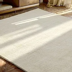 Wollteppich - Rozel Handloom Wool Premium (creme)