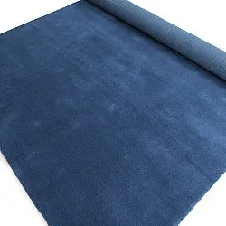 Wollteppich - Rozel Handloom Wool Premium (marineblau)