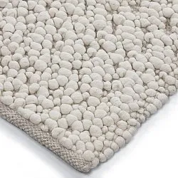 Wollteppich - Sala Irregular Wool Bubble (creme)