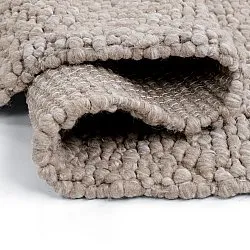 Tapis de laine - Sala Irregular Wool Bubble (taupe/blanc mélange)