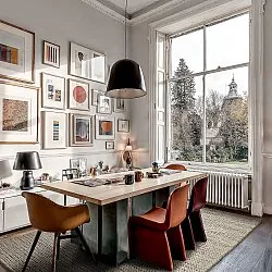 Tapis en laine - Talvia Braided Wool (gris)