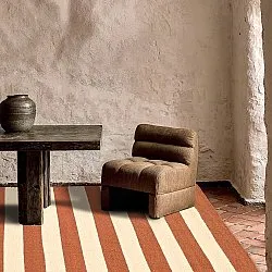 Wollteppich - Torquay (zimt/weiß)