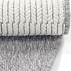 Tapis rond - Intérieur/Extérieur Arlo (gris)