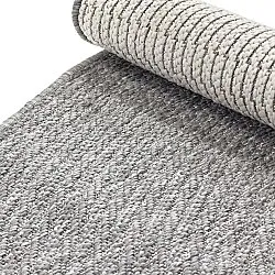 Tapis rond - Intérieur/Extérieur Arlo (gris)