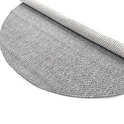 Tapis rond - Intérieur/Extérieur Arlo (gris)