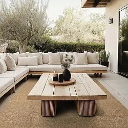 Teppich für innen und außen - Ava (jute)