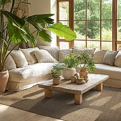 Teppich für innen und außen - Ava (jute)