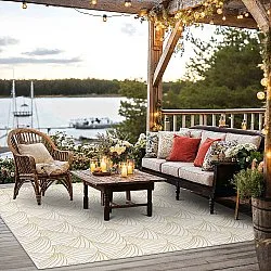 Teppich für innen und außen - Beau (gelb)