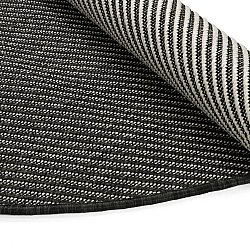 Tapis rond - Indoor/Outdoor Bennett (noir)