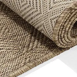 Tapis d’intérieur et d’extérieur - Caldwell (marron)