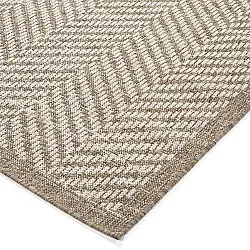 Shaggy intérieur/extérieur - Donora (marron)