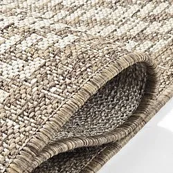 Shaggy intérieur/extérieur - Donora (marron)