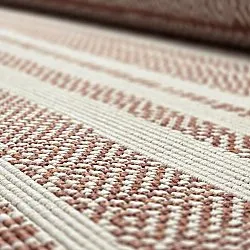 Teppich für innen und außen - Ethan (orange)