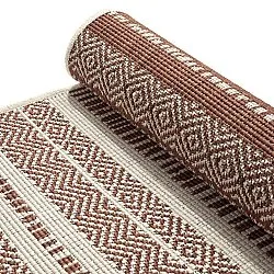 Teppich für innen und außen - Ethan (orange)