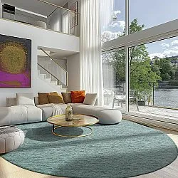 Rund Teppich - Monsanto (grün)