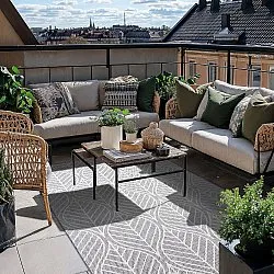 Teppich für innen und außen - Harvey (grau)