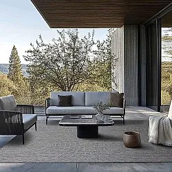 Teppich für innen und außen - Hayden (grau)