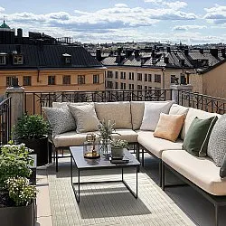 Shaggy Indoor/Outdoor - Hazleton (creme)