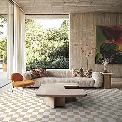 Teppich für innen und außen - Lucida (beige)