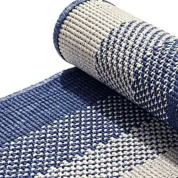 Teppich für innen und außen - Mason (blau)