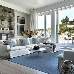 Teppich für innen und außen - Monsanto (blau)